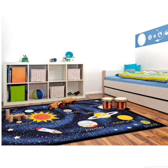 Concord Global Fun Time Outer Space Rug3X4.5 FT - Picture 3 of 3